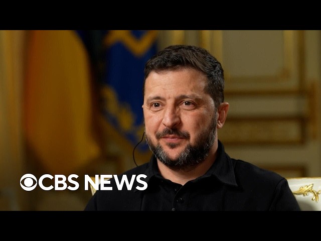 Extended interview: Ukrainian President Volodymyr Zelenskyy