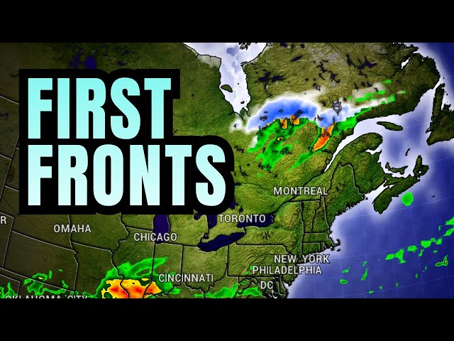 First Fall Fronts are Coming...