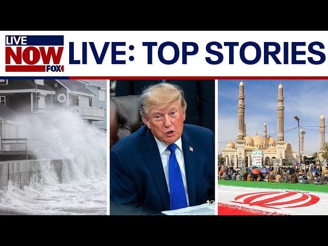 LIVE: Trump steel mill announcement, Nor’easter hits East Coast, Iran war latest, more top stories