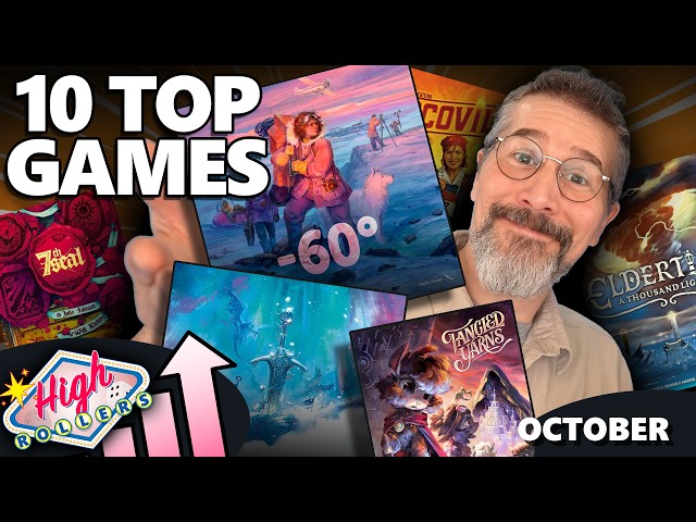 10 Top Board Games in 10 Different Categories - High Rollers