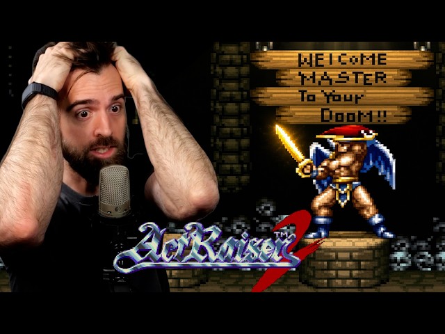 ActRaiser 2 is an EXTRA-Extraordinarily HARD GAME. (seriously)