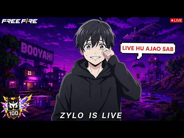 🔴DAY 252🔴ZYLO IS LIVE! | UNLIMITED CUSTOMS | ID REACTION | FREE FIRE🔥!! #shortslive #shorts