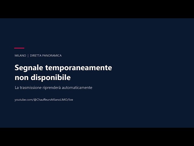 WebCam HD Milano Nord Landscape
