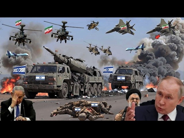 Iran Vs Israel War Latest Update with New Animated Video Scenes