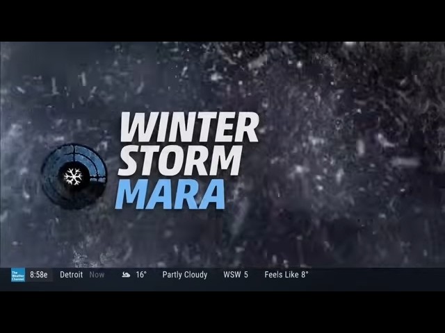 Winter Storm Mara | The Weather Channel (Jan 31, 2023, 8-10PM)
