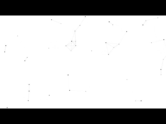 Particle Network Animation | Seamless Loop, Repetitive | White Background | Motion Background