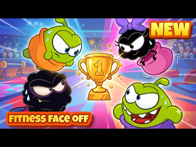 Om Nom Stories - Fitness Face Off 💪🏆 NEW EPISODE 🟢 Nomville Season 29