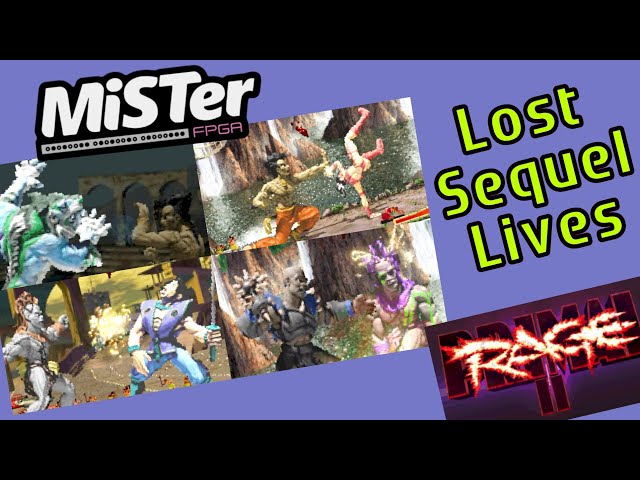 Primal Rage II Lives! | Arcade's Lost Masterpiece Comes to MiSTer FPGA | First Look WIP