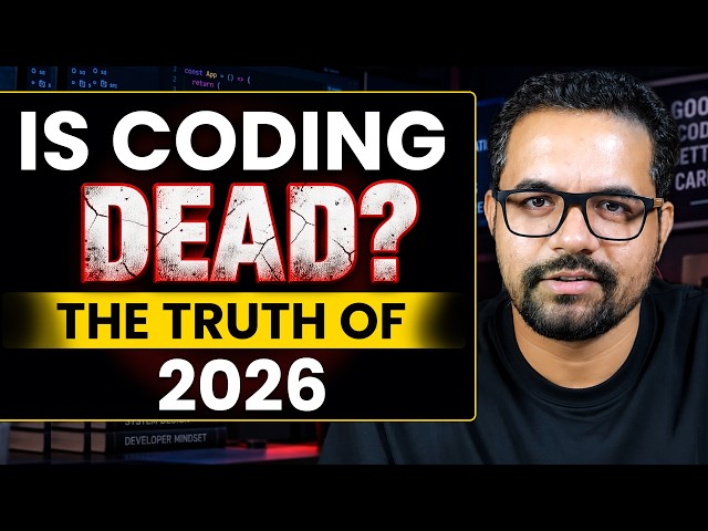 Is Coding Dead in 2026? | The Truth About Coding Jobs | JTC INDIA