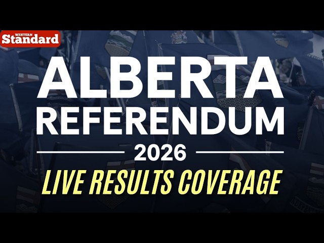 WATCH LIVE: 2026 Alberta referendum night results