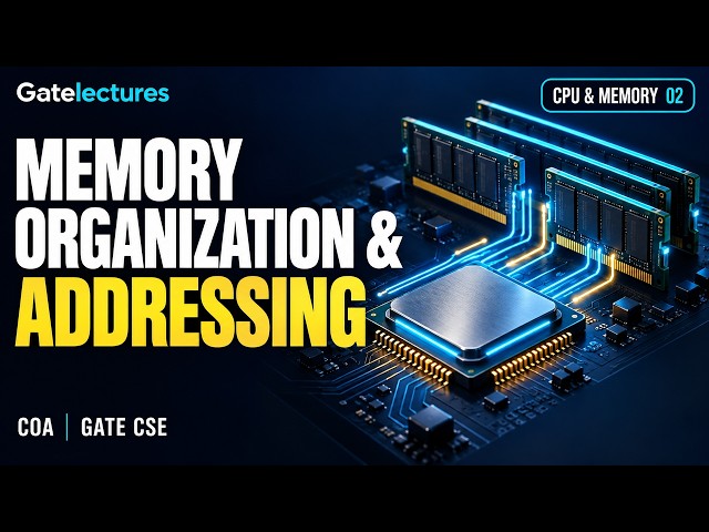 Memory Organization & Addressing | GATE CSE | COA 039