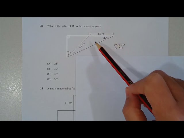 Maths Std2 HSC topic revision (MS-M6 Non-right-angled Trigonometry) - Questions from 2012 to 2020