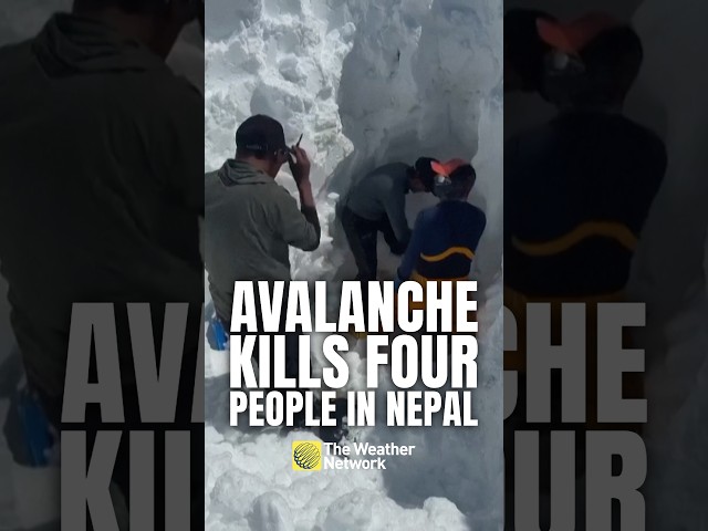 Four people are dead after a massive avalanche hit Nepal's Himlung Base Camp, 12 others are missing.