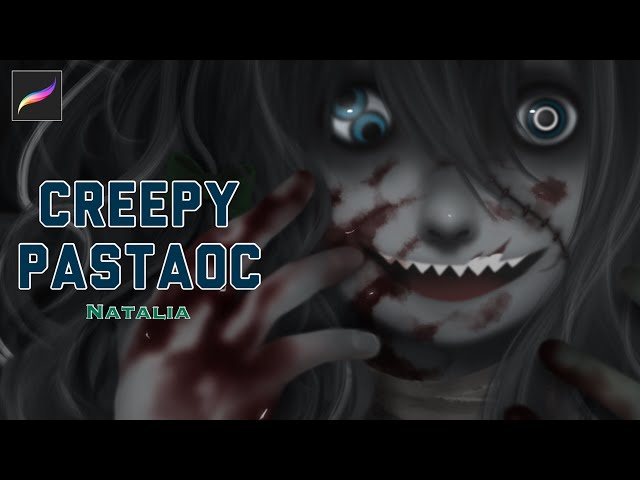 iPad Pro ＆ Procreate - Drawing - creepypasta - Natalia #creepypasta #creepypastaart