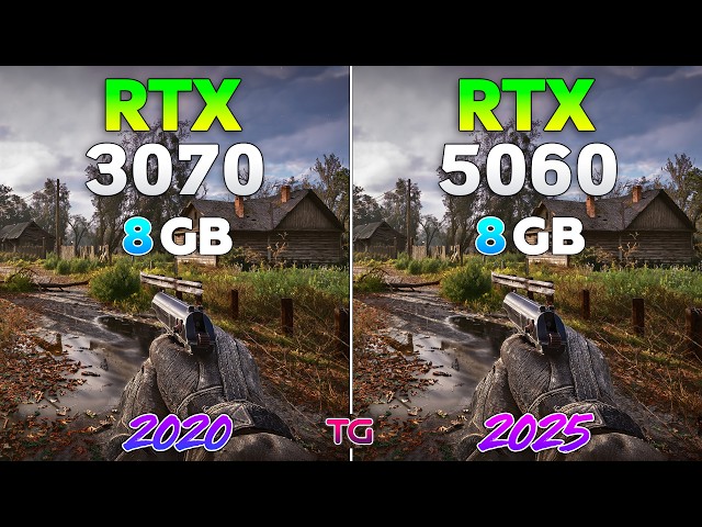 RTX 3070 vs RTX 5060 - Test in 10 Games | 2026