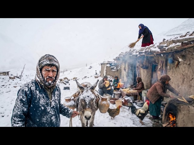 Heavy Snowfall & Freezing Cold | Surviving Winter in the Remote Mountains of Afghanistan