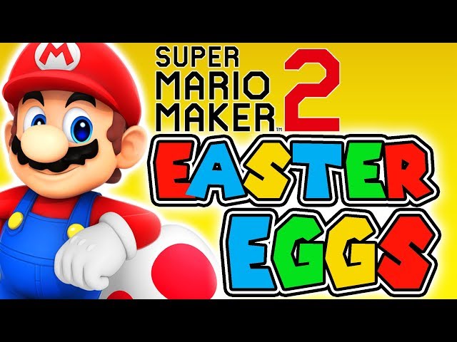 The best EASTER EGGS from Mario Maker 2 🥚