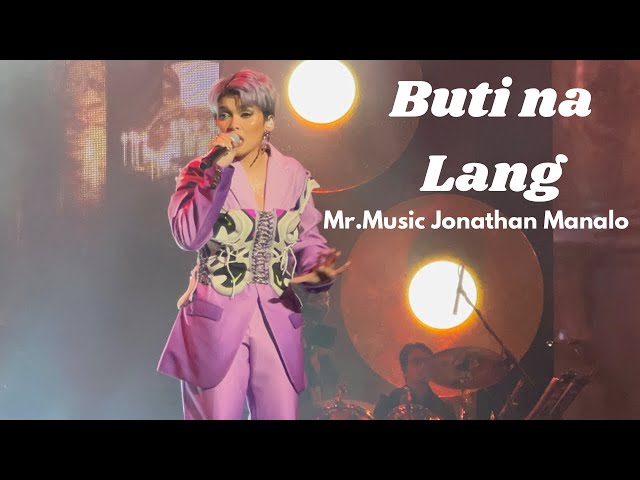 Buti na Lang by KZ Tandingan | Mr. Music Jonathan Manalo Concert