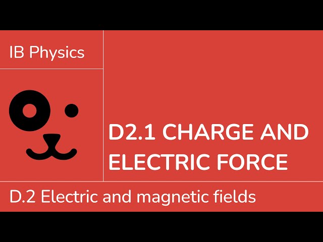 D2.1 Charge and electric force [IB Physics SL/HL]