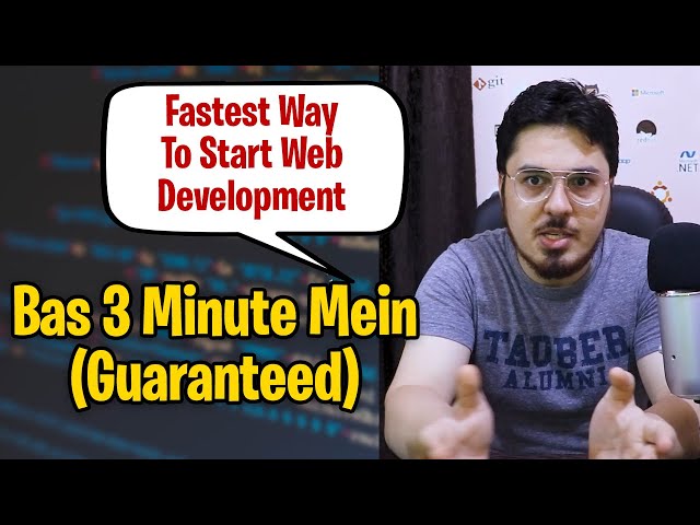 Fastest Way To Get Started With Web Development (3 Minutes)