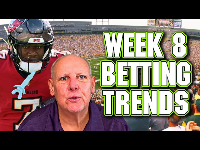 NFL Week 8 Betting Trends: 15-0 & 16-0 Systems! | Ralph Michaels' Top 8 Trends