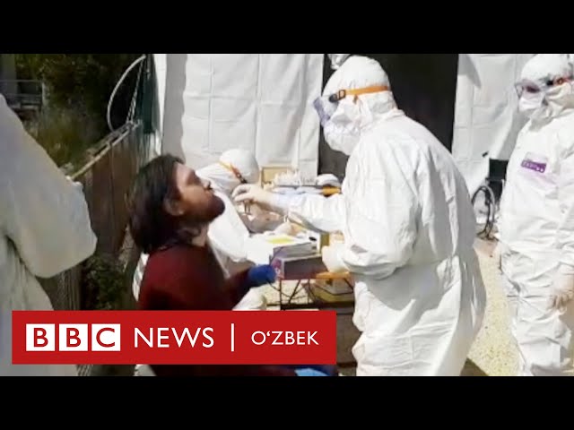 Италия, коронавирус: лабораторияга айланган қишлоқ - BBC Uzbek