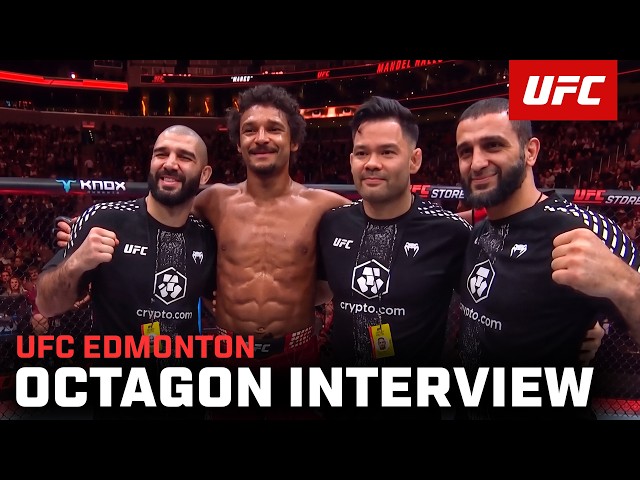 Mandel Nallo Octagon Interview | UFC Edmonton