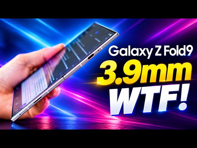 Galaxy Z Fold9 Thinnest Foldable Ever + Returning Feature!!