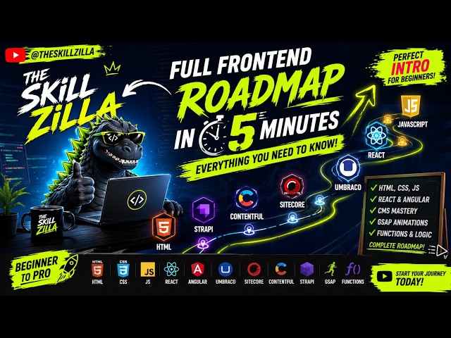 Welcome to The Skill Zilla 🚀 | Learn Frontend Development, React, CMS & More