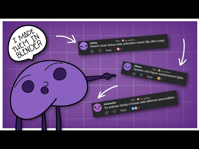 I Tried Making Animations Based On My Facebook Comments