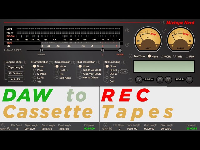 a DAW to REC Cassette Tapes: Mixtape Nerd
