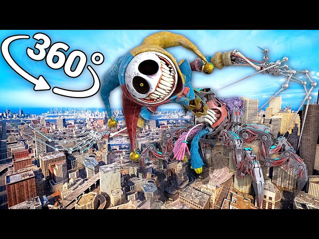 The Prototype - City in 360° Video | VR / 8K | Poppy Playtime: Chapter 5