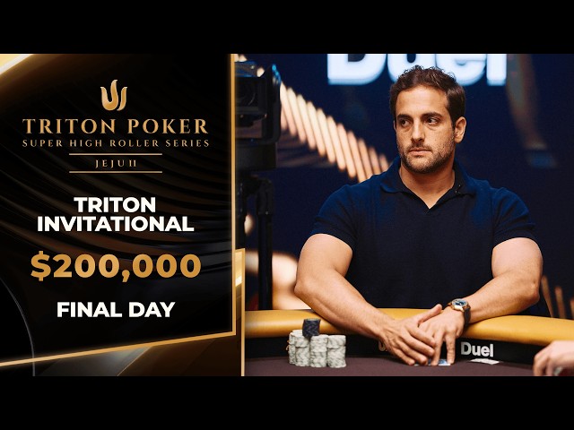 $200K NLH Triton Invitational – Event #10 (Final Day) | Triton SHRS Jeju II 2026
