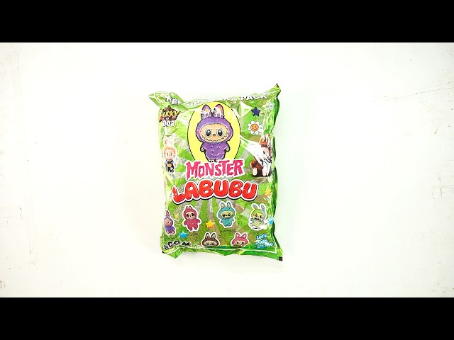 Monster Labubu Collection | Lucky 007 Monster Labubu Surprise Pack | Cute Character Collection
