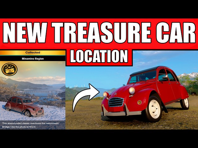 Forza Horizon 6 NEW Treasure Car Location! 1970 Citroen 2CV (Series 6)