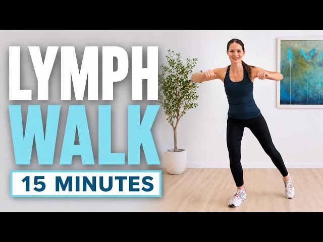 Lymphatic Walking Low-Impact Workout (for Lymphatic Drainage)