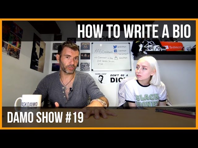 3.5 TIPS ABOUT WRITING A BIO AS A BEGINNER INDIE SINGER-SONGWRITER