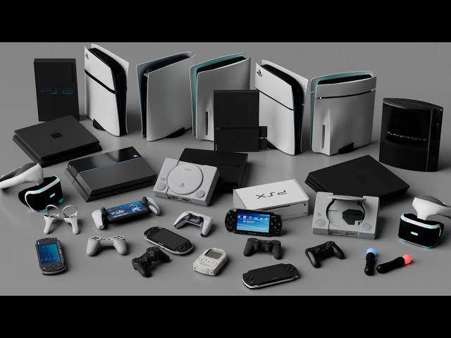 Every Playstation Console Ever Made 