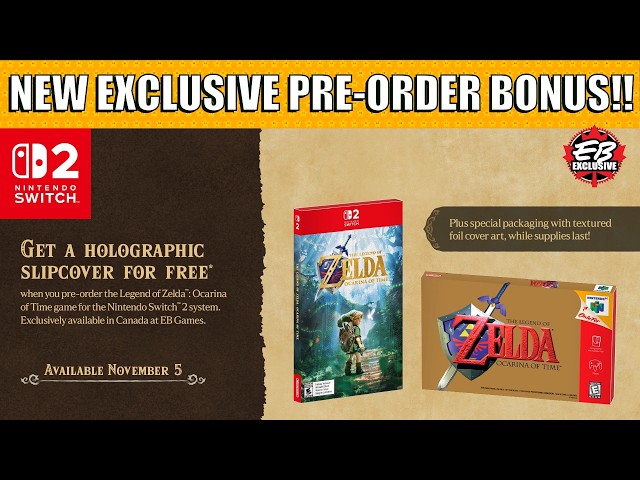 EXCLUSIVE Pre-Order Bonus For Ocarina Of Time Remake Announced