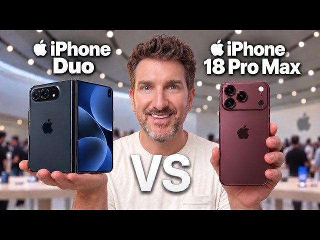 iPhone Duo Vs 18 Pro Max- HANDS-ON Spec Review!!