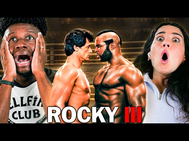 Rocky III (1982) Movie Reaction - We Were on the EDGE of Our Seats - First Time Watching - Review