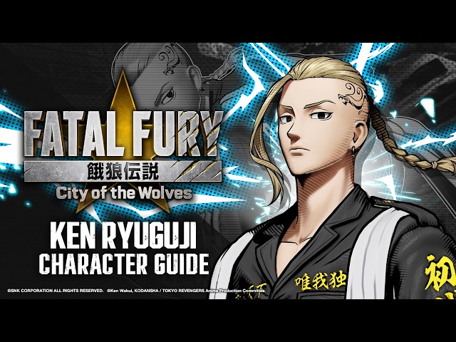 【ENG】FATAL FURY: CotW｜KEN RYUGUJI｜Character Breakdown