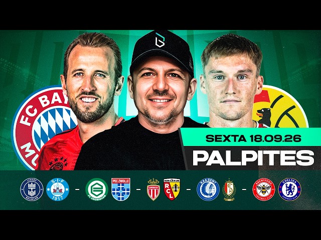 PALPITES DE FUTEBOL PARA O DIA 18 09 2026 (SEXTA-FEIRA) | Boleiros Tips