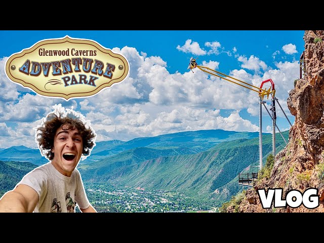 Conquering America’s SCARIEST Theme Park?! Glenwood Caverns Adventure Park - Colorado | VLOG [2026]