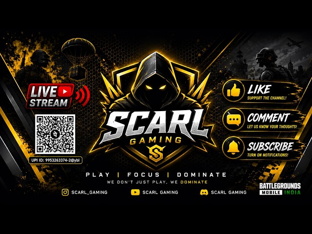 Live streaming of SCARL GAMING