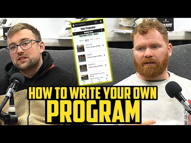 10 Tips To Writing Your Own Training Programs