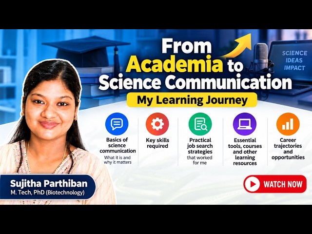 From Academia to Science Communication: My Career Transition Guide