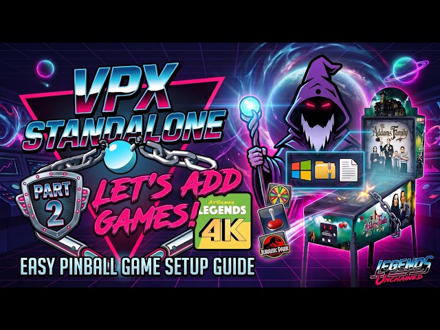 AtGames VPX Standalone Tutorial Part 2 - Let's Add Pinball Games!