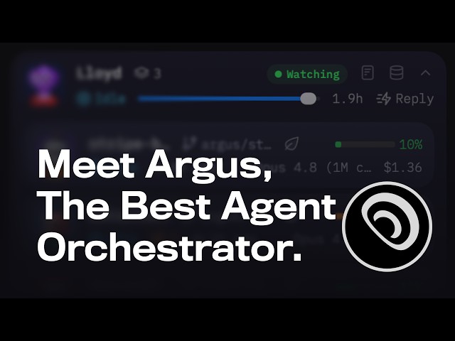 Argus Orchestrators in Scape. Best orchestrator in the galaxy.