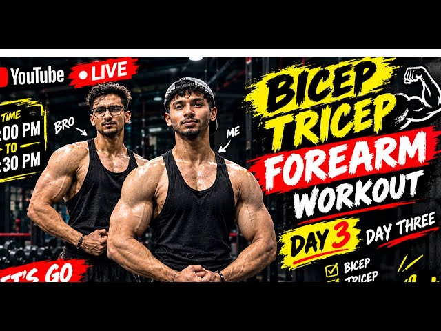 FitwithKrrish day 3 workout